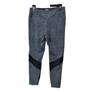 VS Pink Active Womens Leggings L Heathered Gray Pockets Ultimate Yoga Sporty